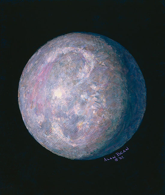 Monet's Moon by Alan Bean