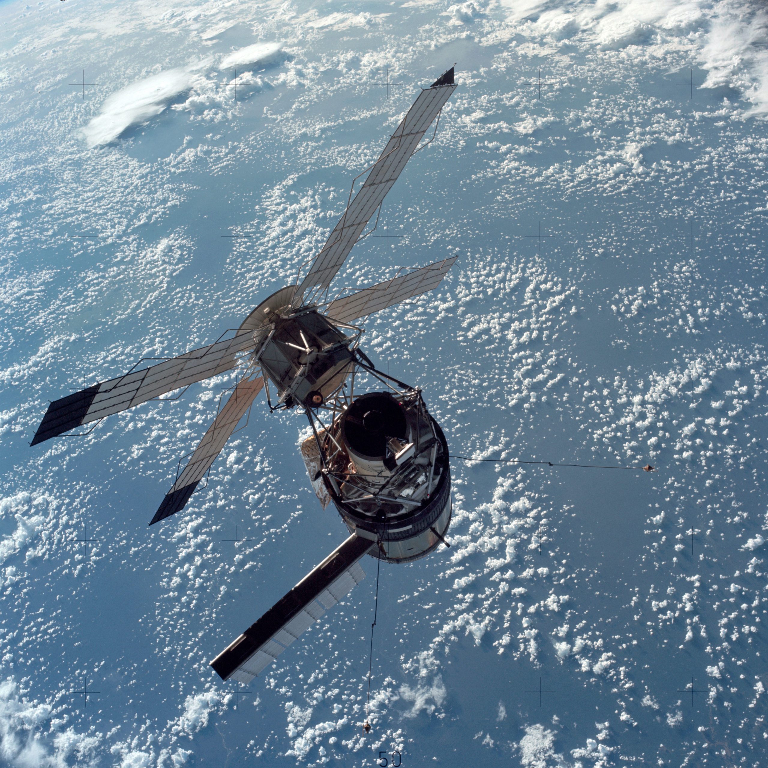 The Skylab Space Station taken by the crew of SL-3